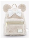 Sac à dos Faux Fur Sherpa Minnie Mouse LOUNGEFLY
