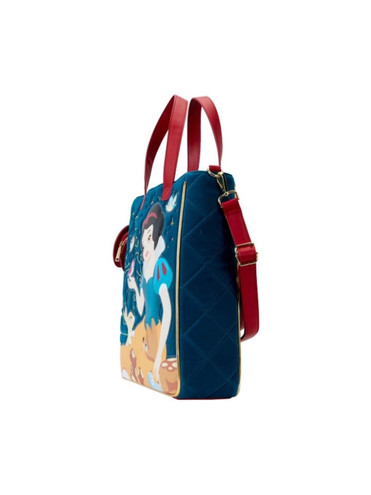 Sac à bandoulière héritage quilted Blanche-neige LOUNGEFLY