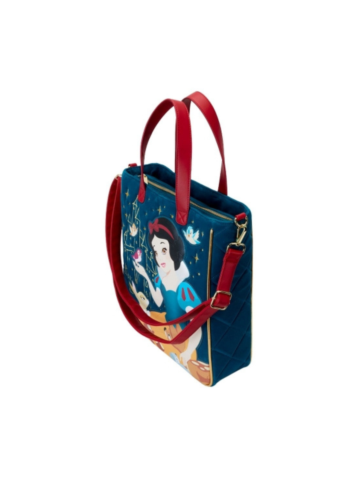 Sac à bandoulière héritage quilted Blanche-neige LOUNGEFLY
