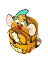 Sac à bandoulière Gus 75ème anniversaire Cendrillon LOUNGEFLY