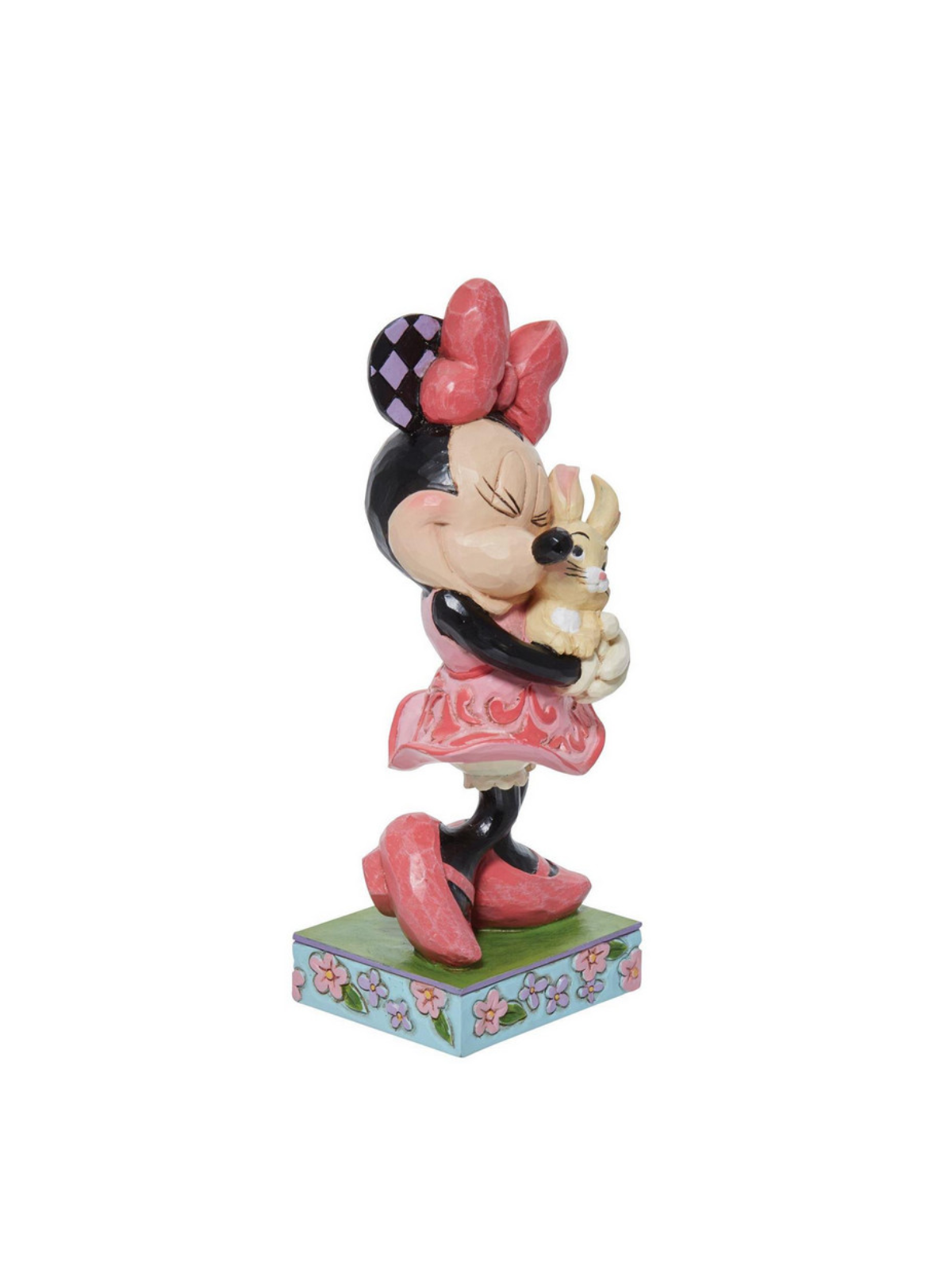 Figurine Minnie tenant un lapin Disney traditions 6011918