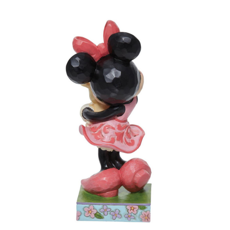 Figurine Minnie tenant un lapin Disney traditions 6011918