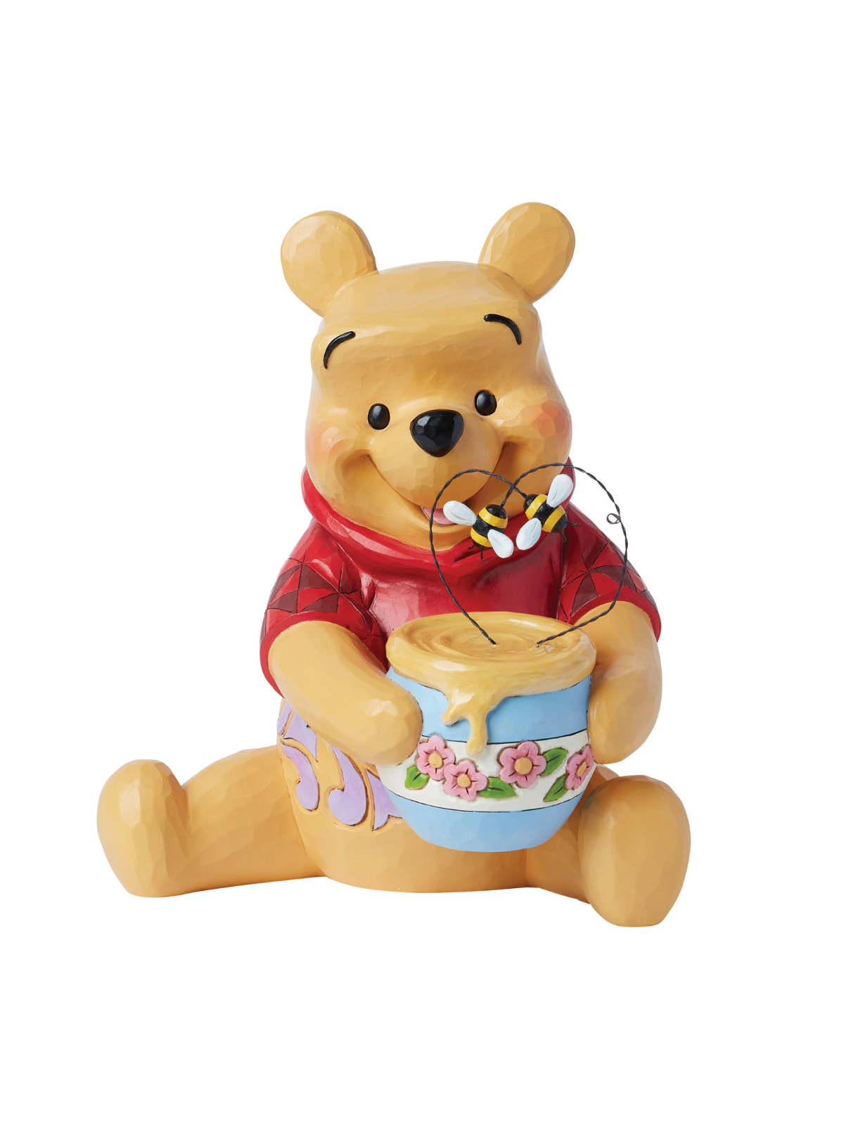 Figurine Big Winnie l'ourson avec son pot de miel Disney traditions 6014321