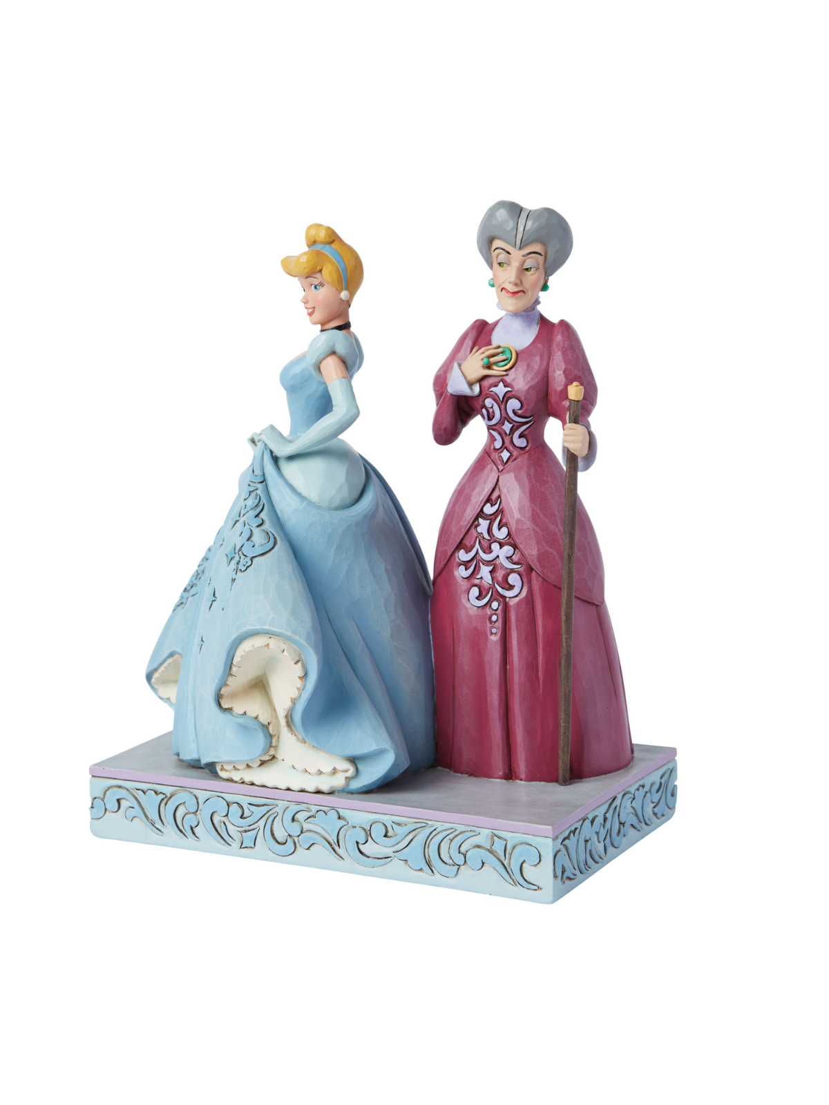 Figurine Cendrillon vs Lady tremaine Disney traditions 6014324