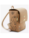 Sac à dos floral brown Winnie l'ourson LOUNGEFLY