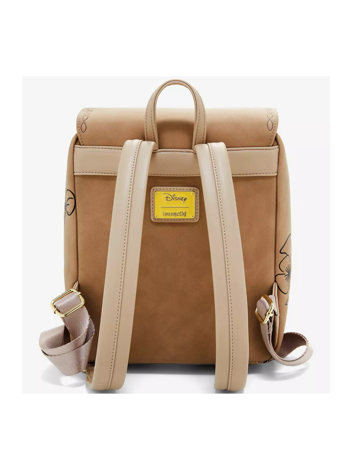 Sac à dos floral brown Winnie l'ourson LOUNGEFLY