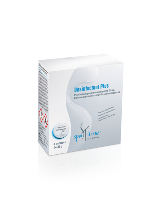 Purificateur d'eau Désinfectant Plus 140 g BAYROL 2237850 : Élimination Efficace