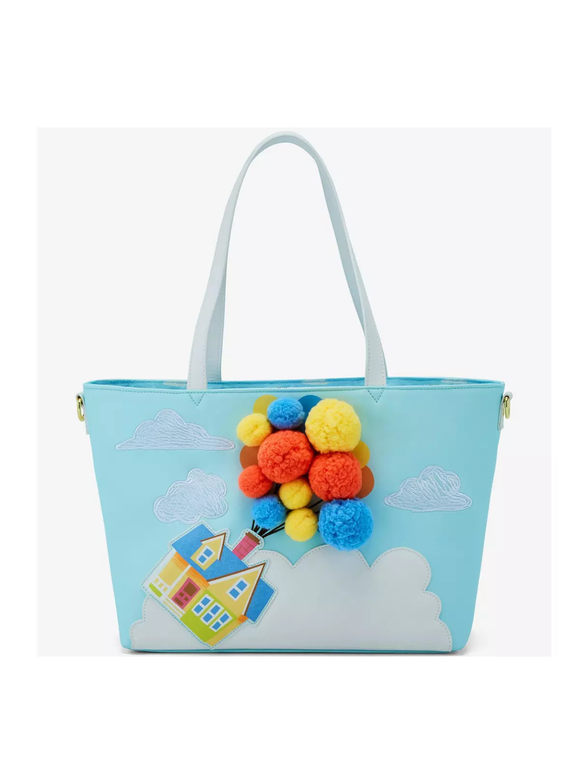 Tote bag Pom pom floating house là-haut LOUNGEFLY