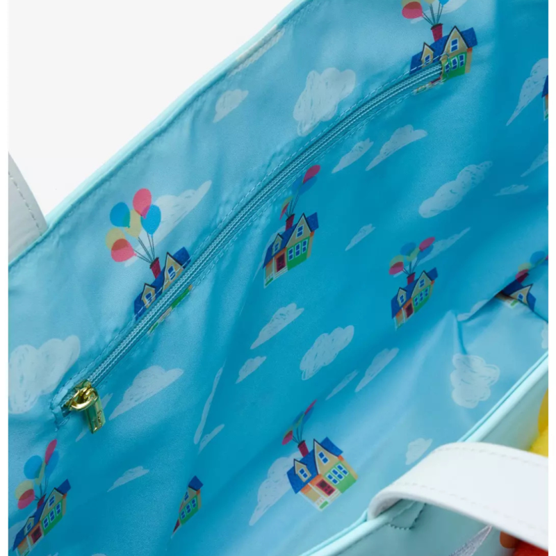 Tote bag Pom pom floating house là-haut LOUNGEFLY