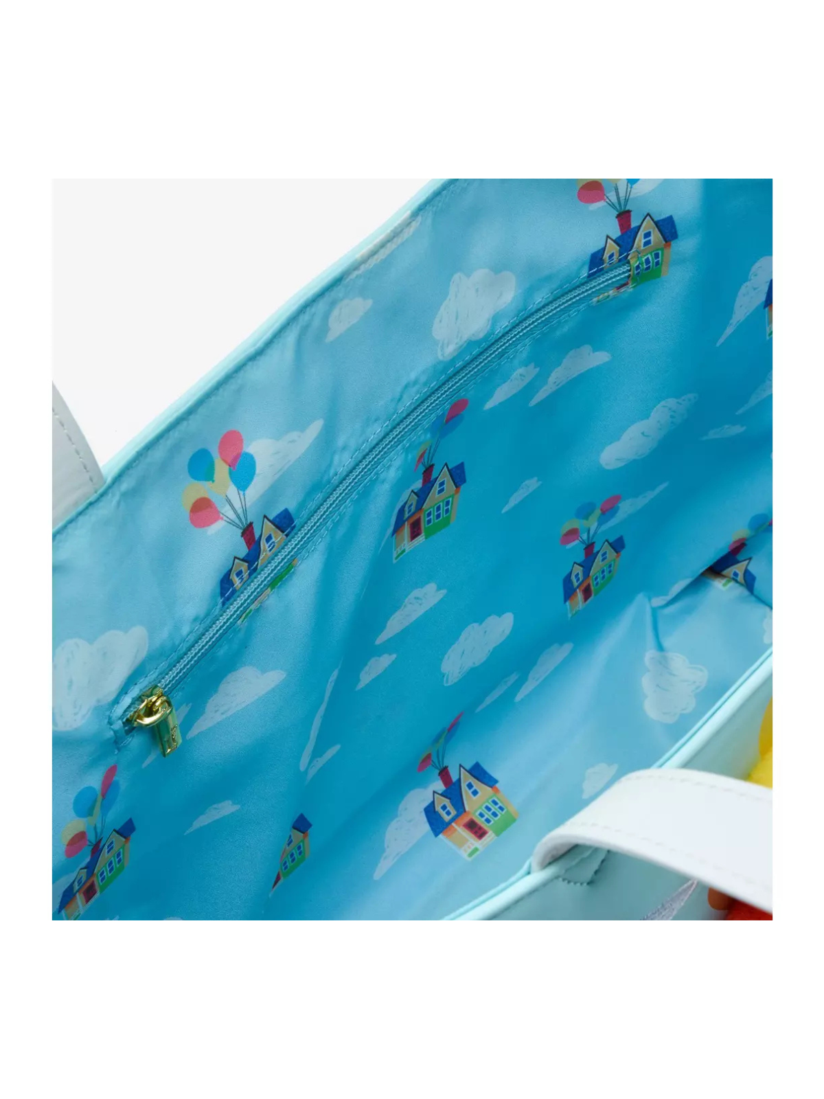 Tote bag Pom pom floating house là-haut LOUNGEFLY
