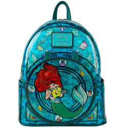 Sac a dos Princess Stained Glass Ariel La Petite Sirene Loungefly