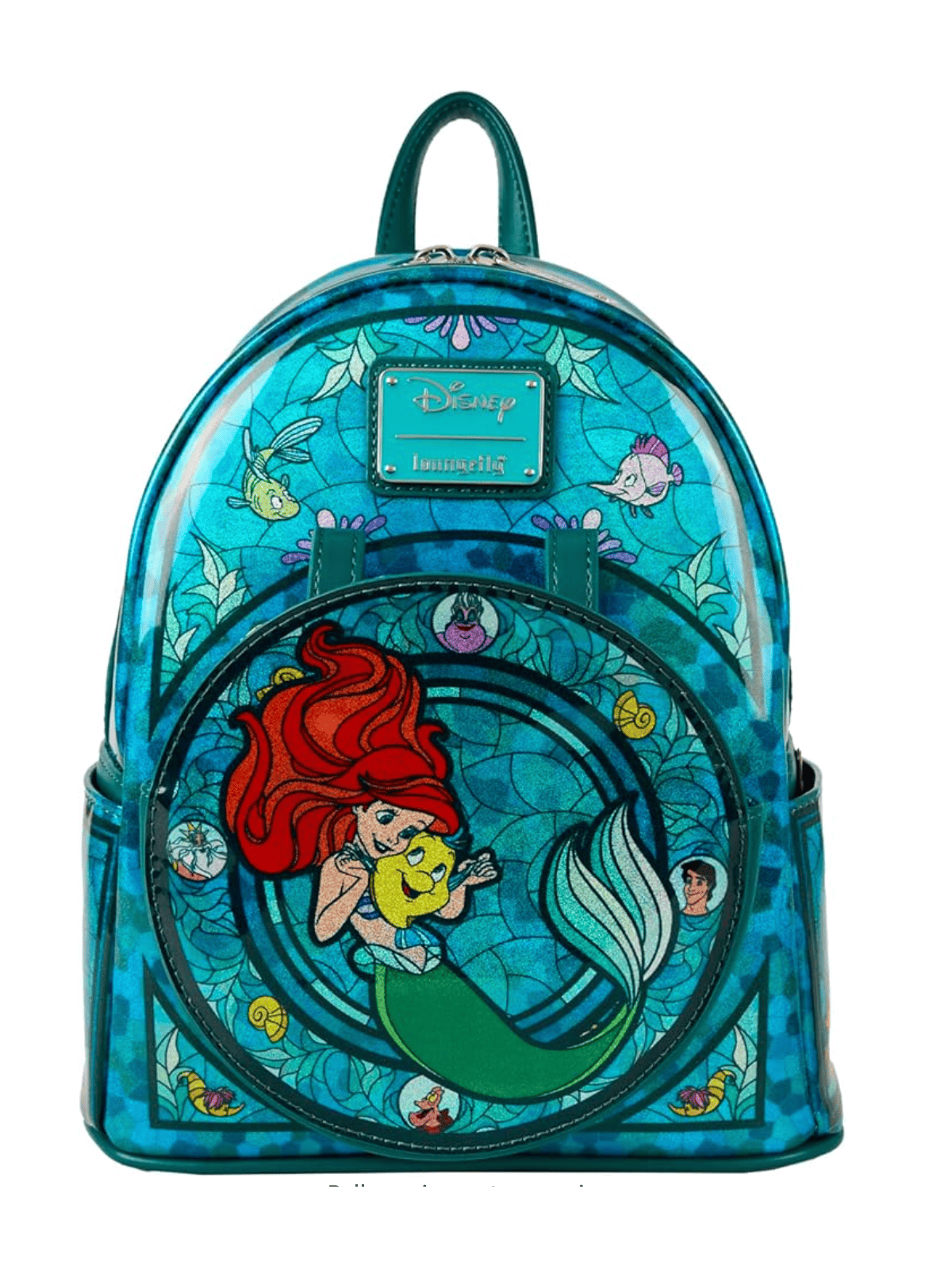 Sac a dos Princess Stained Glass Ariel La Petite Sirene Loungefly