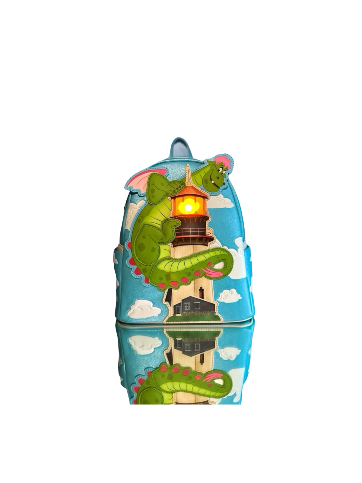 Sac a dos Peter et Elliott Le Dragon Lighthouse Loungefly