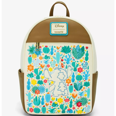 Sac à dos Cacti embroidered Lilo & Stitch LOUNGEFLY