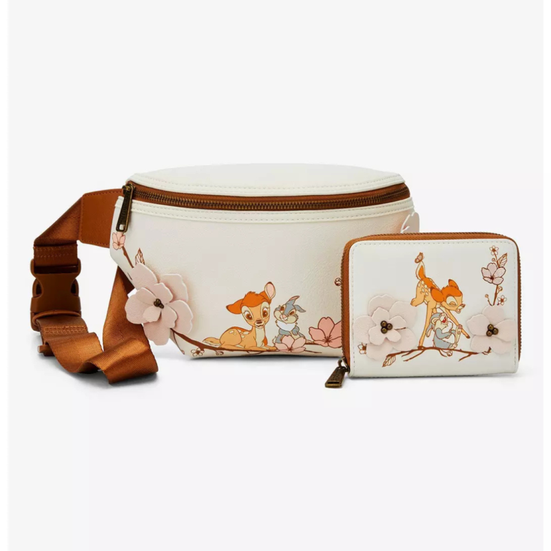 Sac banane cherry blossom Bambi LOUNGEFLY