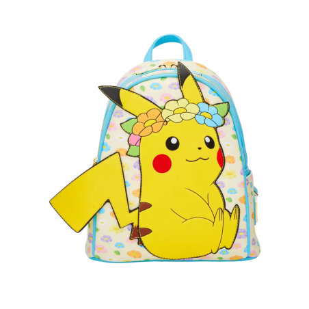Sac à dos Pikachu flower crown Pokémon LOUNGEFLY