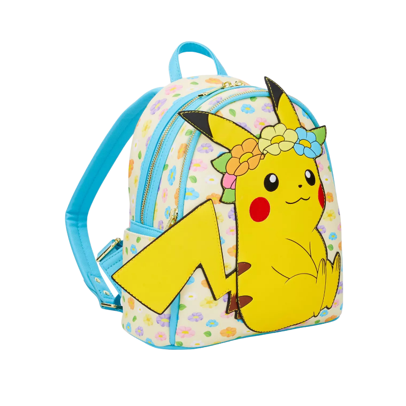 Sac à dos Pikachu flower crown Pokémon LOUNGEFLY