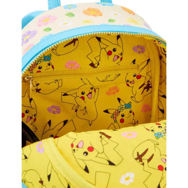 Sac à dos Pikachu flower crown Pokémon LOUNGEFLY