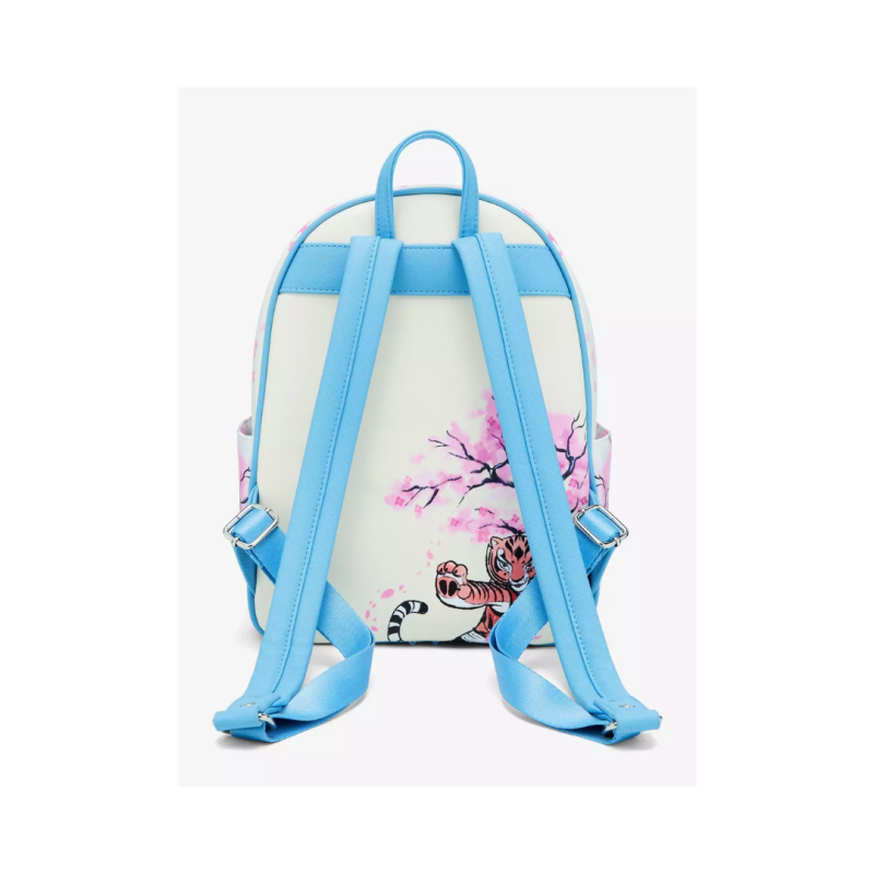 Sac à dos Po et Master Shifu cherry blossom Kung fu panda LOUNGEFLY