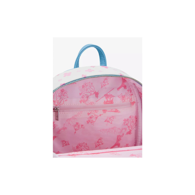 Sac à dos Po et Master Shifu cherry blossom Kung fu panda LOUNGEFLY