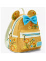 Sac à dos raffia floral ears Minnie Mouse LOUNGEFLY
