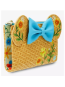 Portefeuille Raffia floral ears Minnie mouse LOUNGEFLY