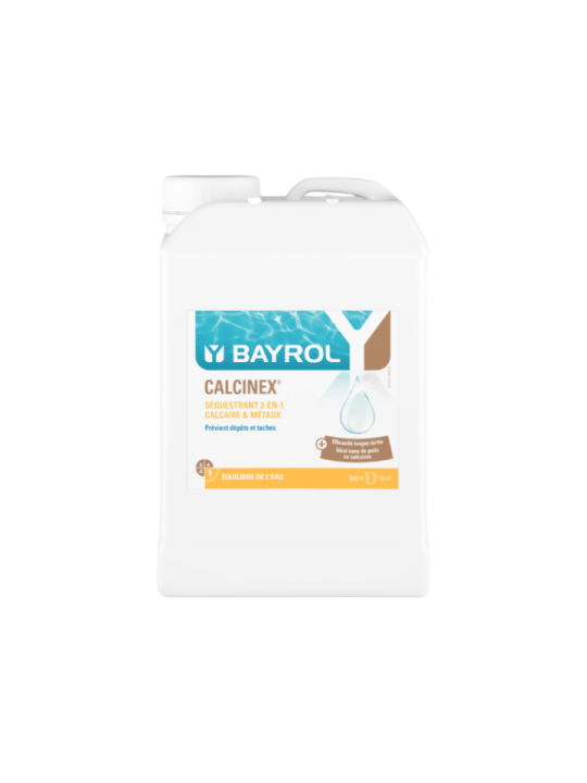 Calcinex Anti-calcaire 3L BAYROL 2218143 protection bassin