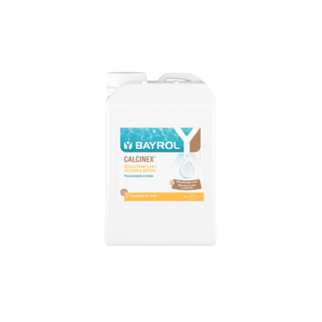 Calcinex Anti-calcaire 3L BAYROL 2218143 protection bassin
