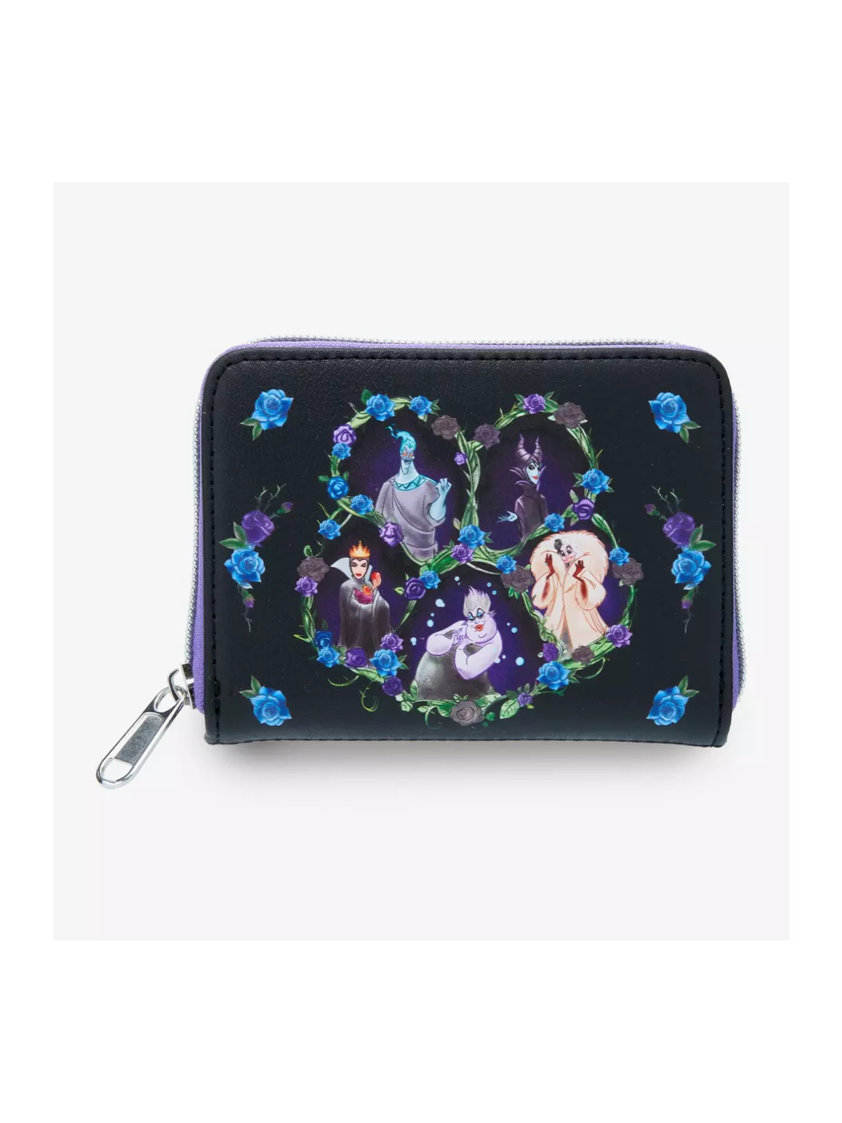 Portefeuille disney villains floral icons LOUNGEFLY