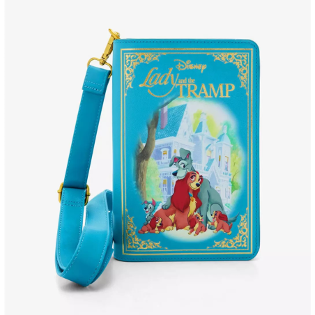 Sac à bandoulière Book la belle et le clochard LOUNGEFLY