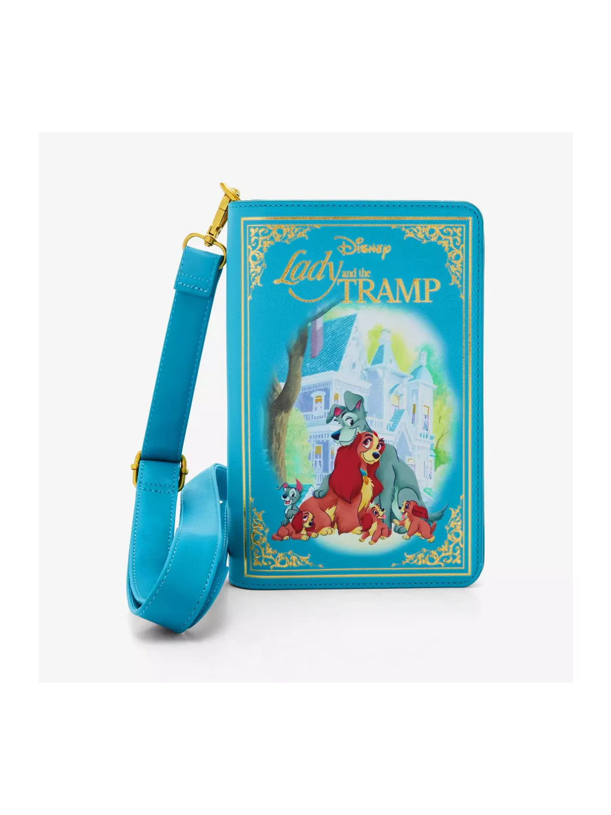 Sac à bandoulière Book la belle et le clochard LOUNGEFLY