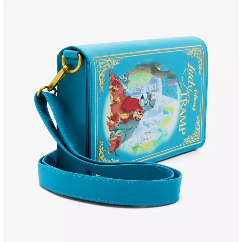 Sac à bandoulière Book la belle et le clochard LOUNGEFLY