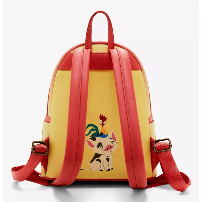 Sac à dos Pua et Hei Hei sunset Vaiana LOUNGEFLY