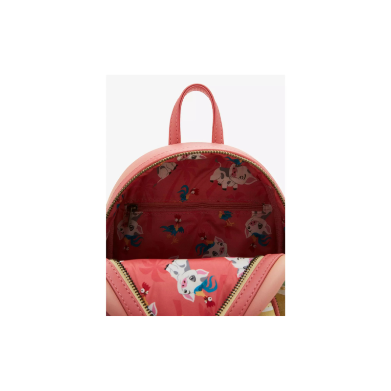 Sac à dos Pua et Hei Hei sunset Vaiana LOUNGEFLY