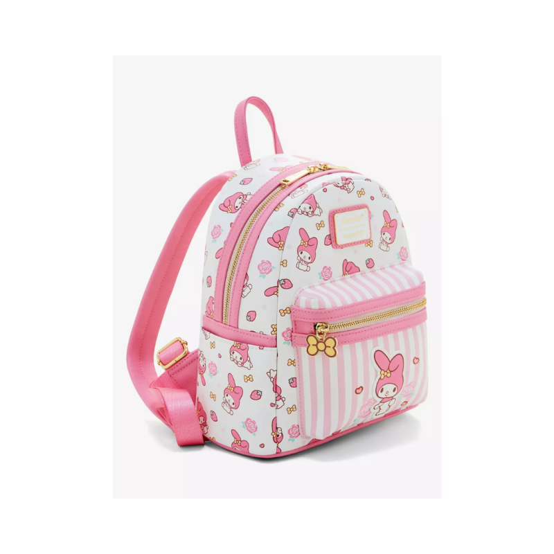 Sac à dos AOP Striped My Mélodie Sanrio LOUNGEFLY