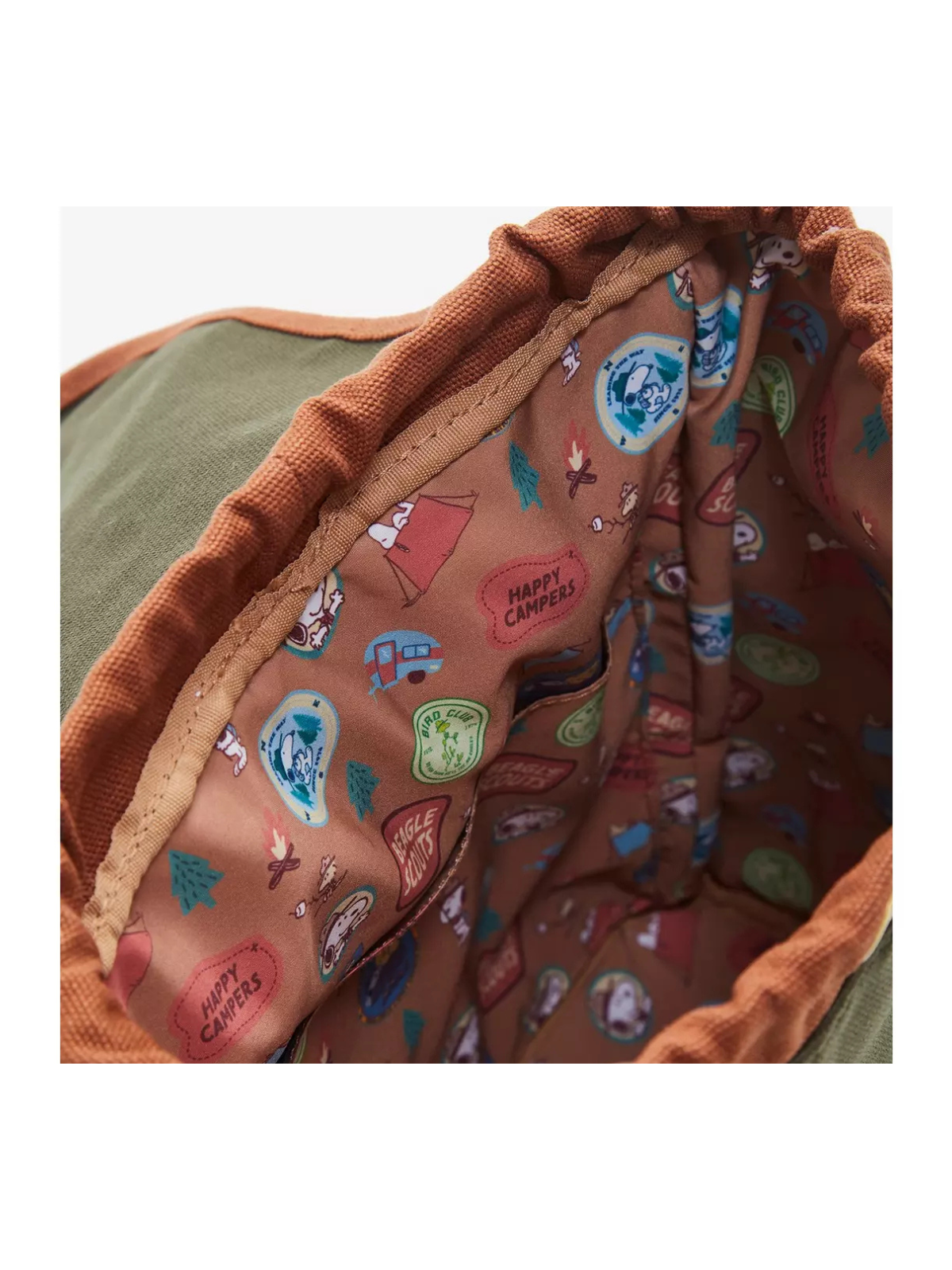 Sac à dos Beagle scoot canva Snoopy LOUNGEFLY