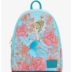 Sac à dos pink flowers Cendrillon LOUNGEFLY