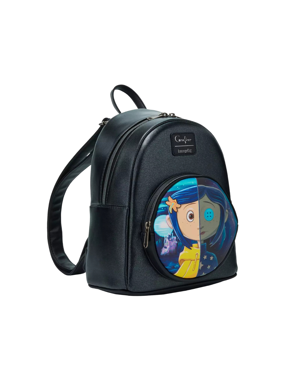Sac à dos Split face iridescent Coraline LOUNGEFLY