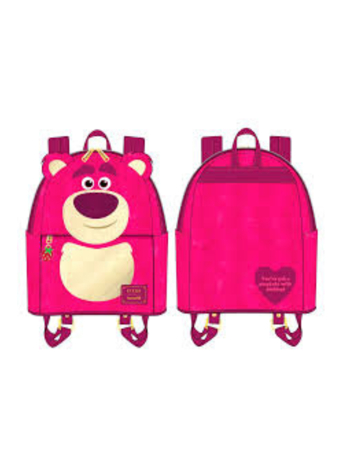 Sac à dos Lotso plush cosplay Toy Story LOUNGEFLY
