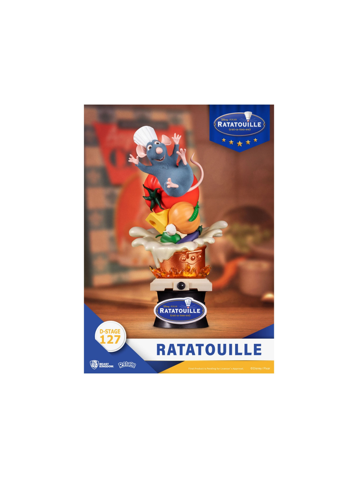 Figurine Diorama D-Stage Remy 15cm Ratatouille
