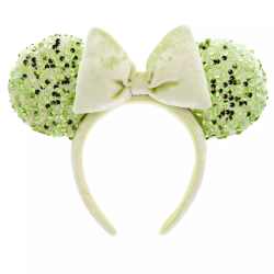 Ears Minnie Mouse sequin Fée clochette vert