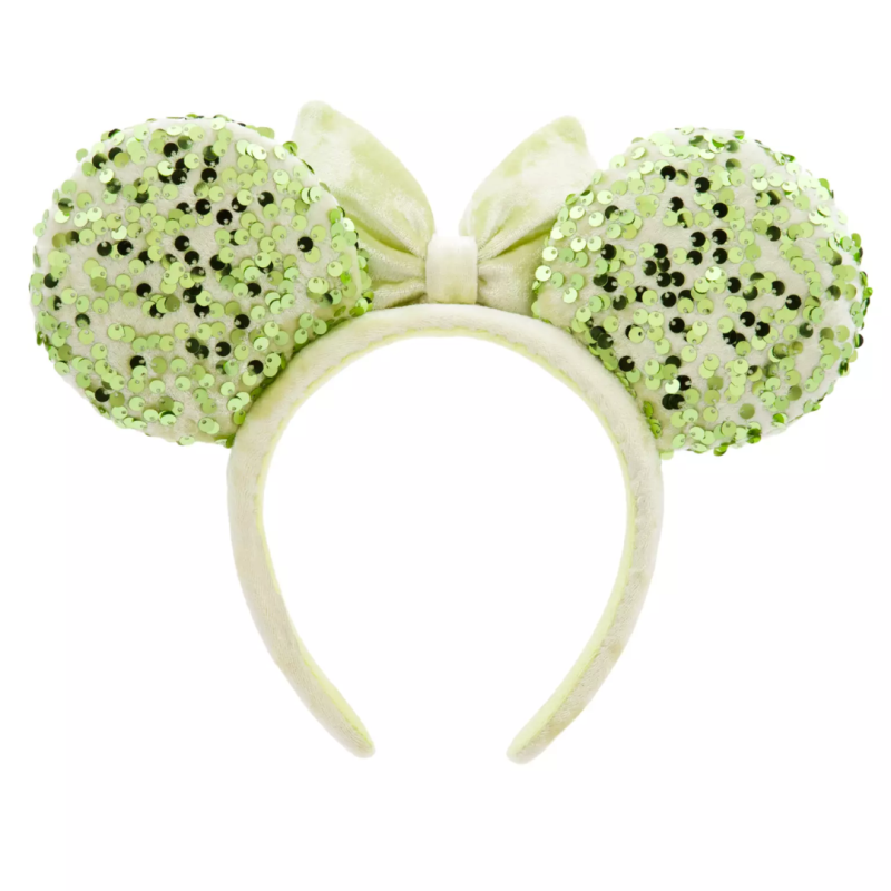 Ears Minnie Mouse sequin Fée clochette vert
