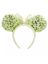 Ears Minnie Mouse sequin Fée clochette vert