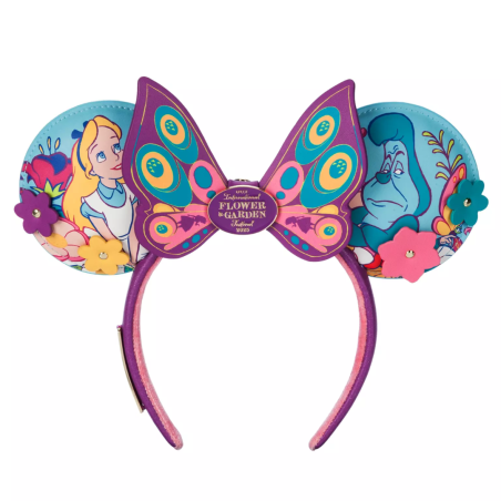 Ears Alice au pays des merveilles EPCOT Flower and garden festival LOUNGEFLY