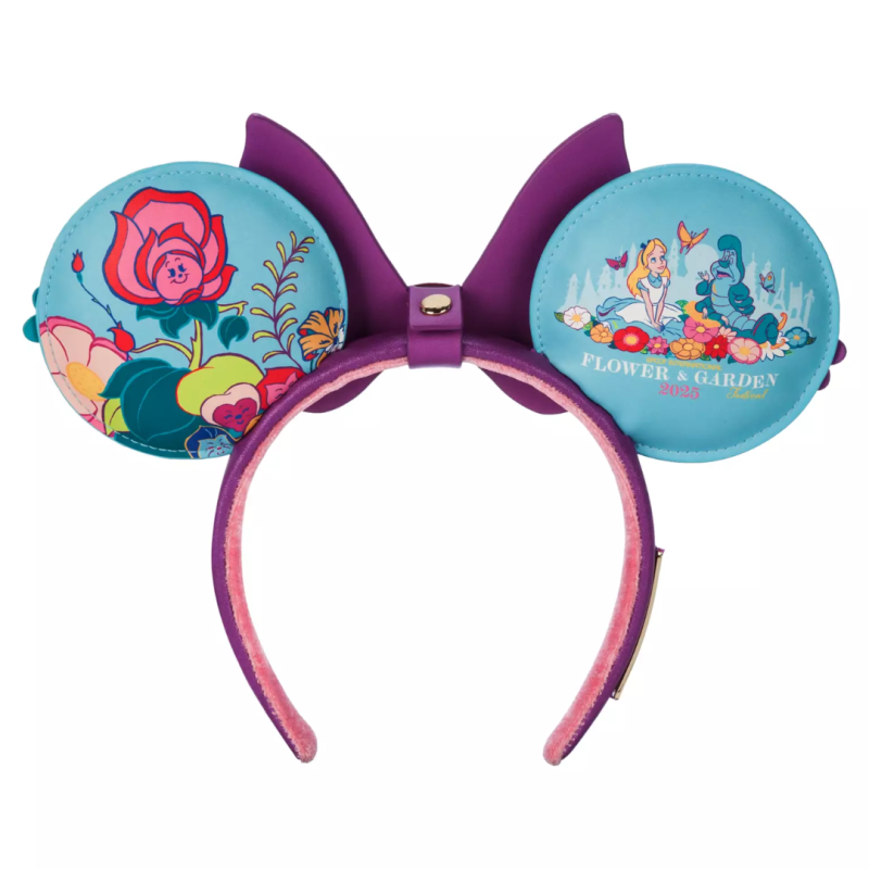 Ears Alice au pays des merveilles EPCOT Flower and garden festival LOUNGEFLY