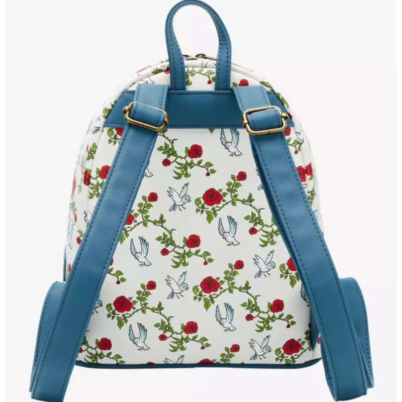 Sac à dos Belle Stained glass La belle & la bête LOUNGEFLY