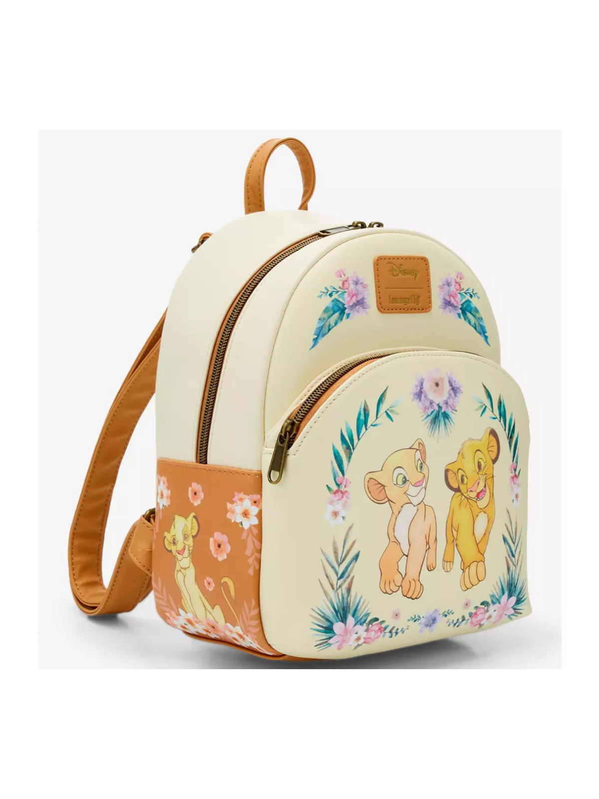 Sac à dos Nala & Simba floral Le roi lion LOUNGEFLY