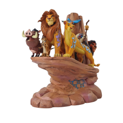 Figurine Le roi lion Carved stone Disney traditions 6014329