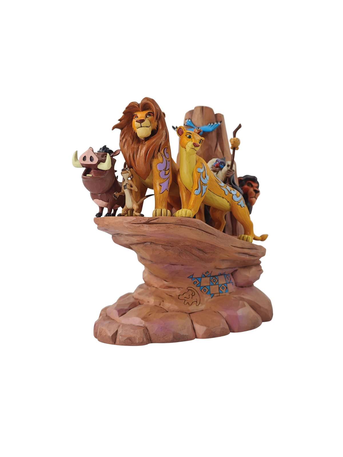 Figurine Le roi lion Carved stone Disney traditions 6014329