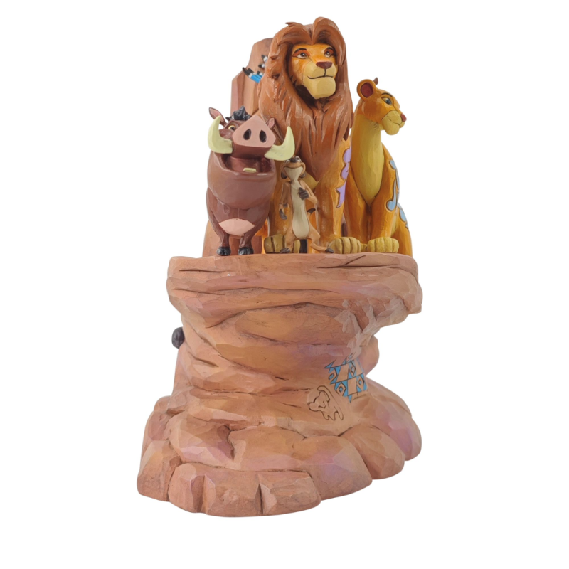 Figurine Le roi lion Carved stone Disney traditions 6014329